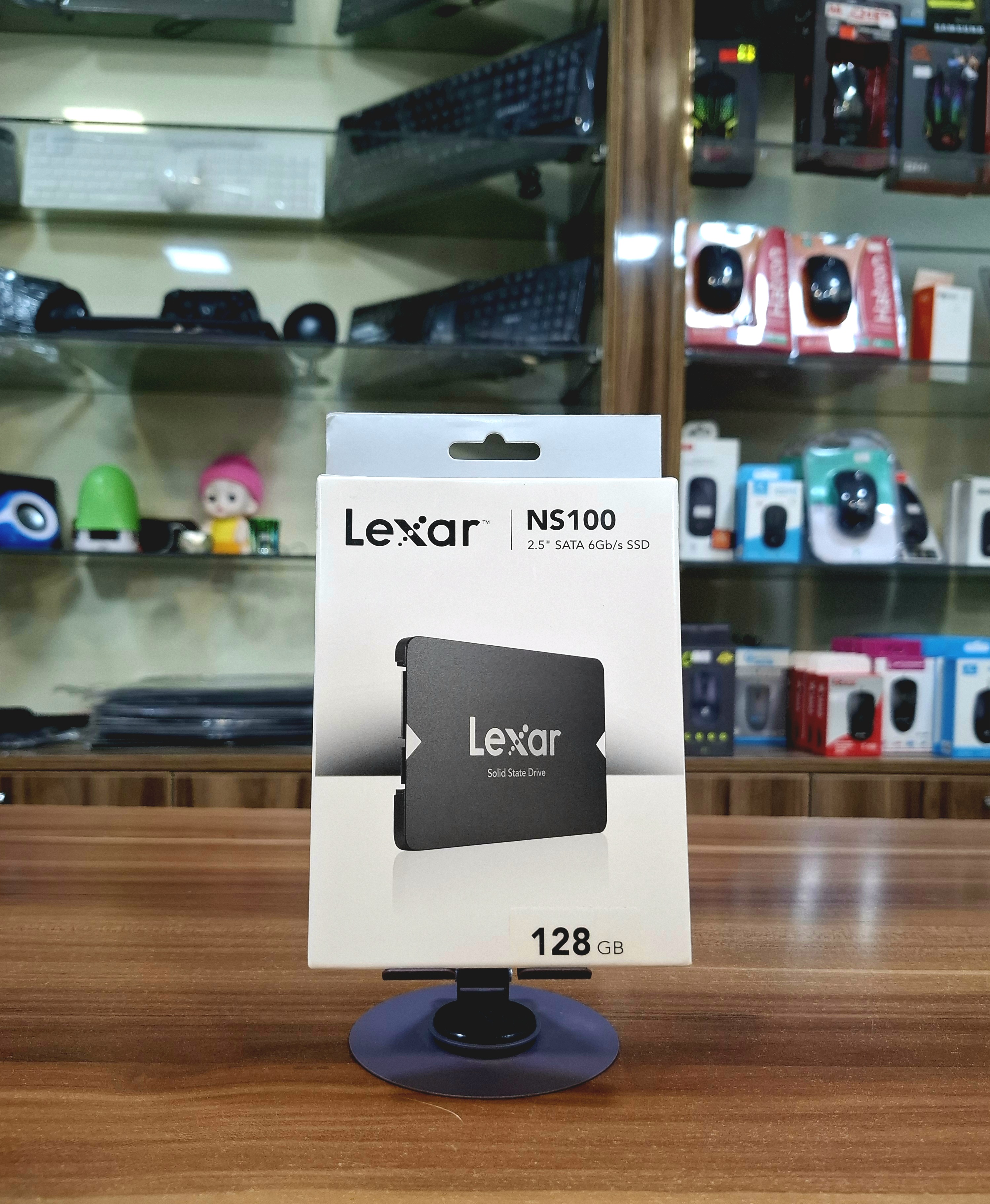 حافظه اس اس دی اینترنال لکسار مدل NS100 ظرفیت 128 گیگابایت