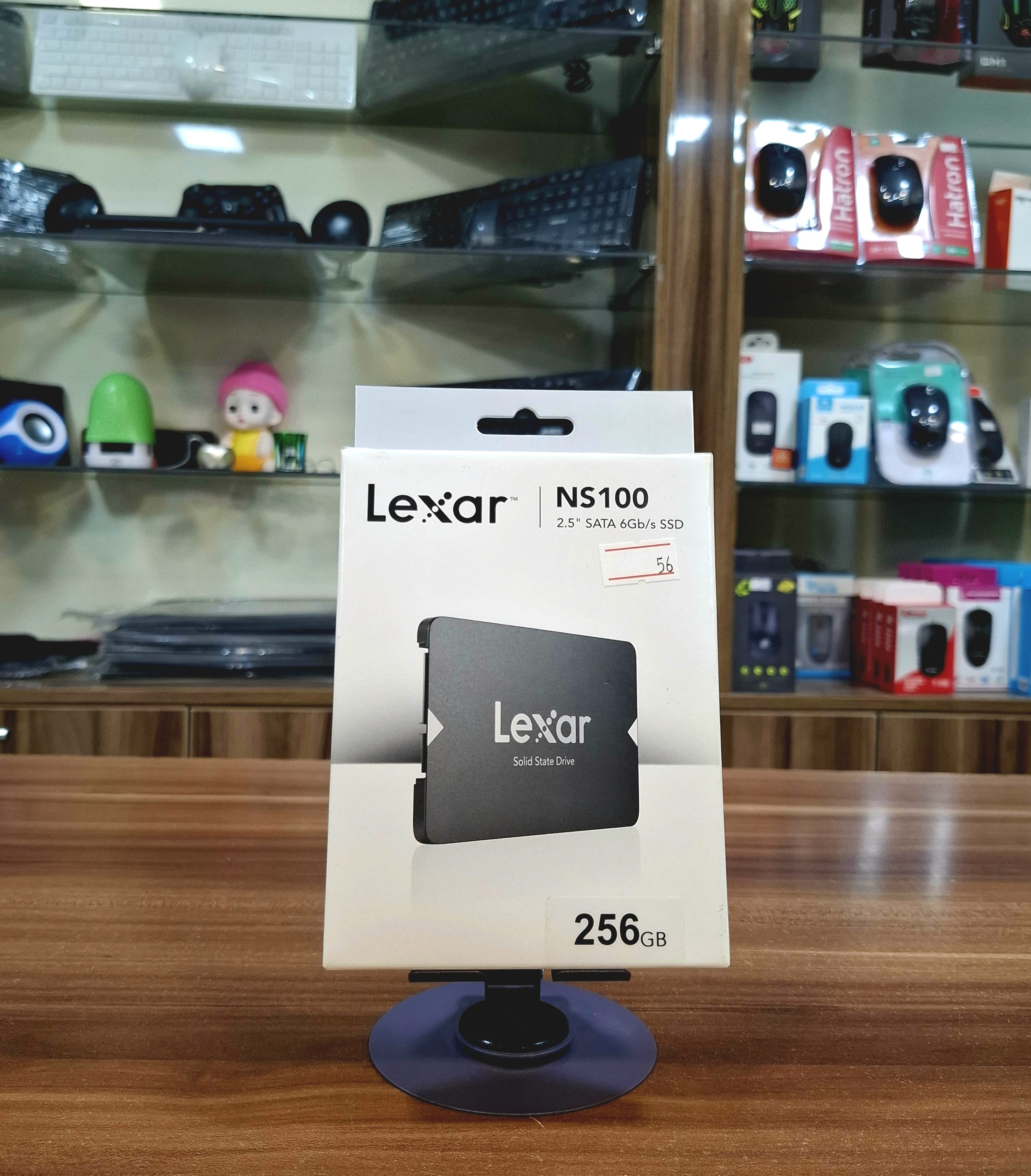 حافظه اس اس دی اینترنال لکسار مدل NS100 ظرفیت 256گیگابایت
