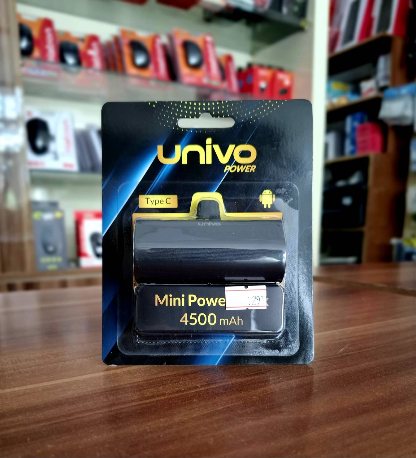 پاور بانک univo -un5000-tp5k/type c